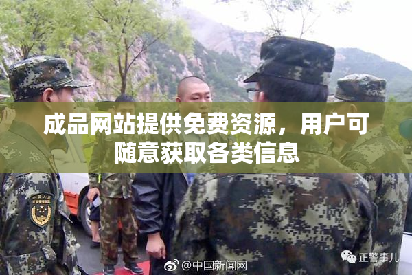 成品网站提供免费资源，用户可随意获取各类信息