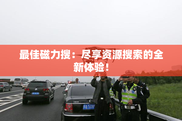 最佳磁力搜：尽享资源搜索的全新体验！