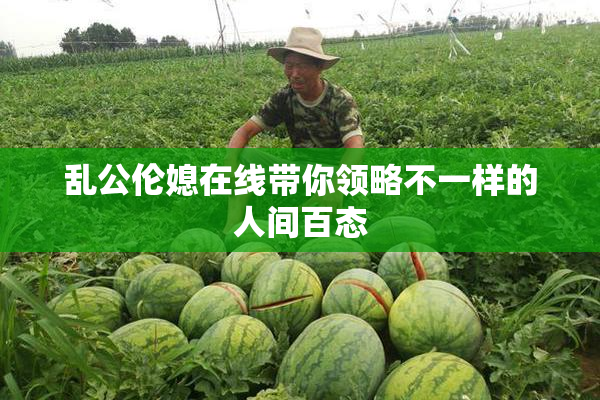 乱公伦媳在线带你领略不一样的人间百态