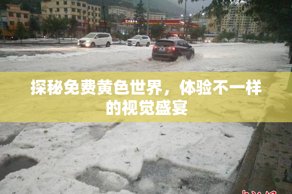 探秘免费黄色世界，体验不一样的视觉盛宴
