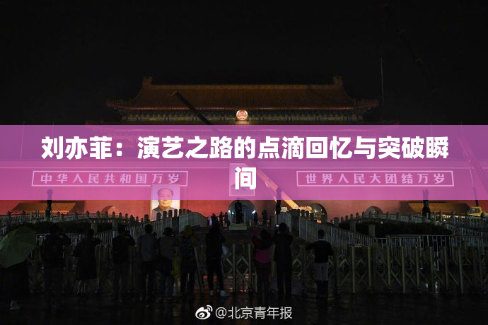 刘亦菲：演艺之路的点滴回忆与突破瞬间
