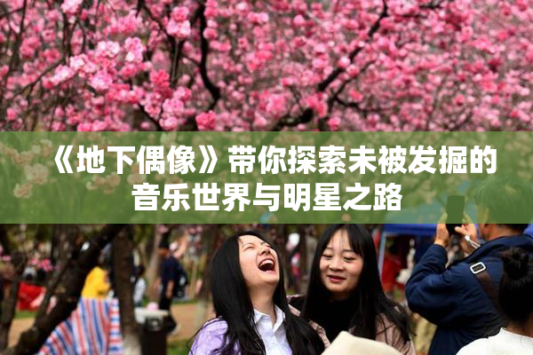 《地下偶像》带你探索未被发掘的音乐世界与明星之路