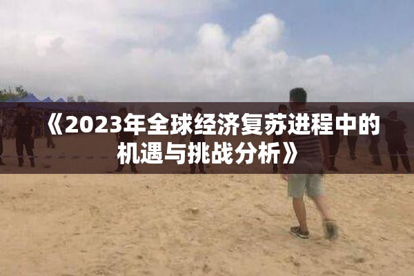 《2023年全球经济复苏进程中的机遇与挑战分析》