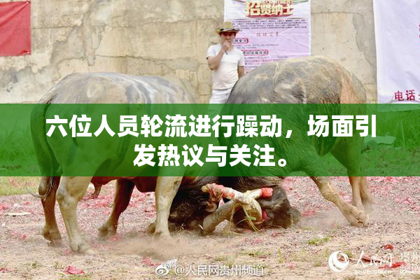 六位人员轮流进行躁动，场面引发热议与关注。