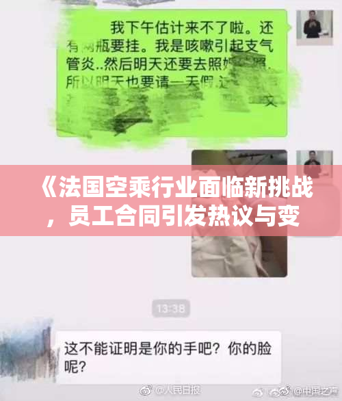 《法国空乘行业面临新挑战，员工合同引发热议与变革讨论》