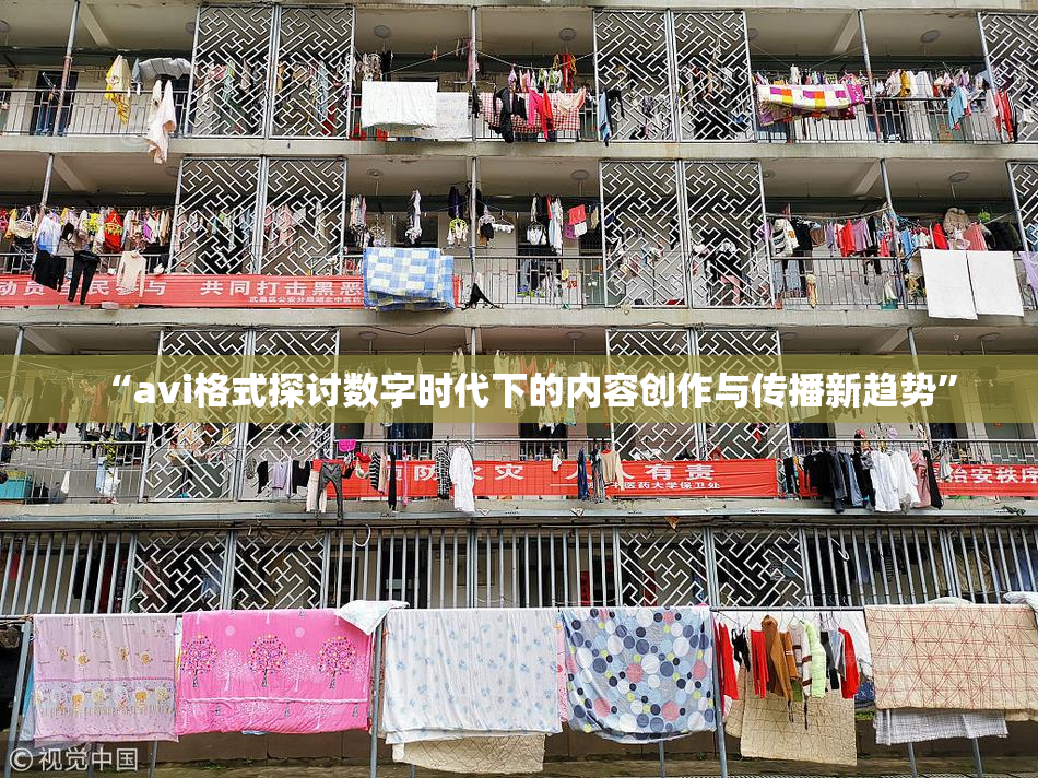 “avi格式探讨数字时代下的内容创作与传播新趋势”