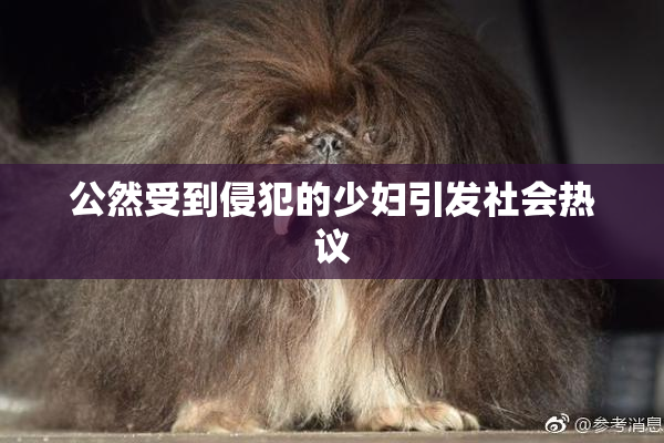 公然受到侵犯的少妇引发社会热议