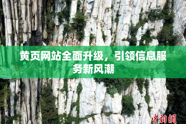 黄页网站全面升级，引领信息服务新风潮