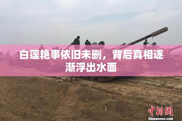 白莲艳事依旧未删，背后真相逐渐浮出水面