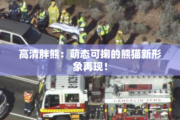 高清胖熊：萌态可掬的熊猫新形象再现！