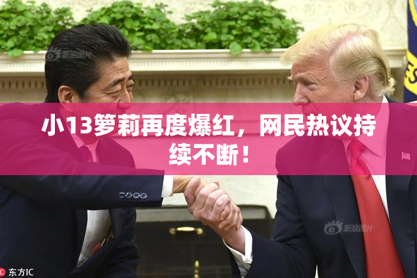 小13箩莉再度爆红，网民热议持续不断！