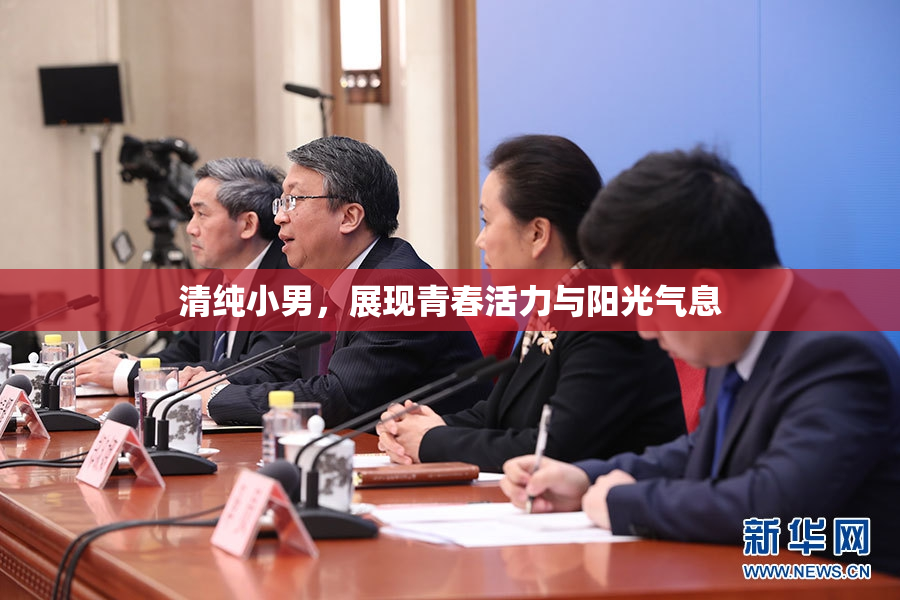清纯小男，展现青春活力与阳光气息