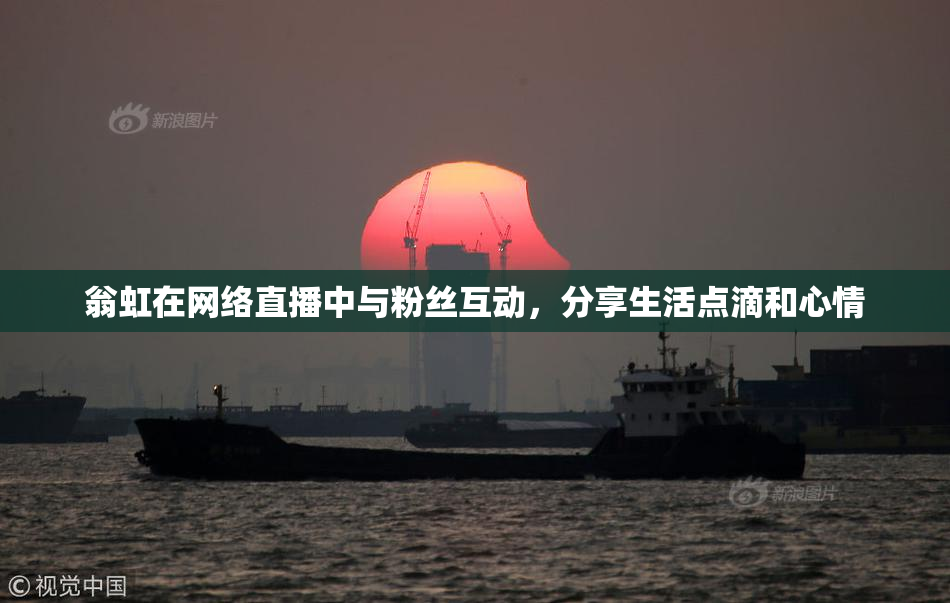 翁虹在网络直播中与粉丝互动，分享生活点滴和心情