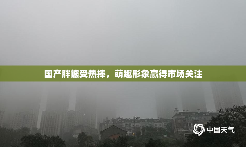 国产胖熊受热捧，萌趣形象赢得市场关注