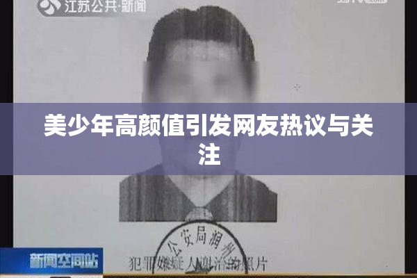 美少年高颜值引发网友热议与关注