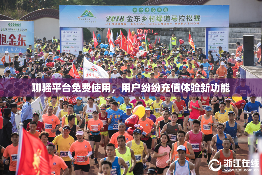 聊骚平台免费使用，用户纷纷充值体验新功能
