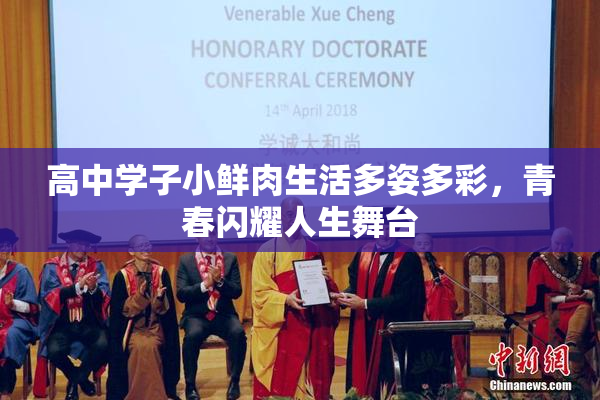 高中学子小鲜肉生活多姿多彩，青春闪耀人生舞台