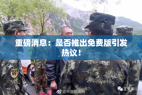 重磅消息：是否推出免费版引发热议！
