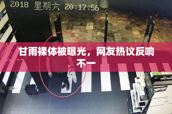 甘雨裸体被曝光，网友热议反响不一