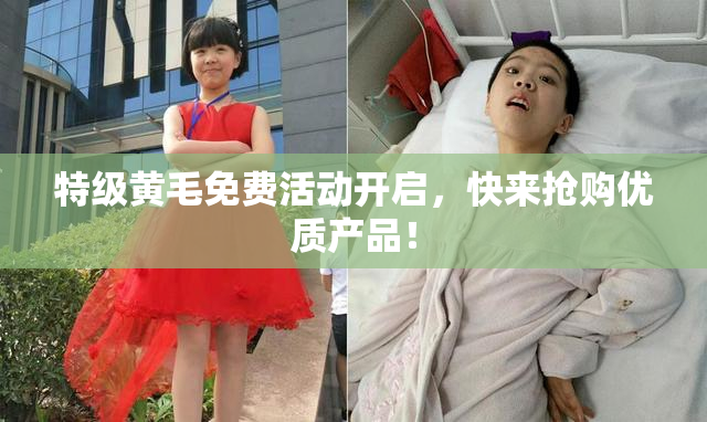 特级黄毛免费活动开启，快来抢购优质产品！