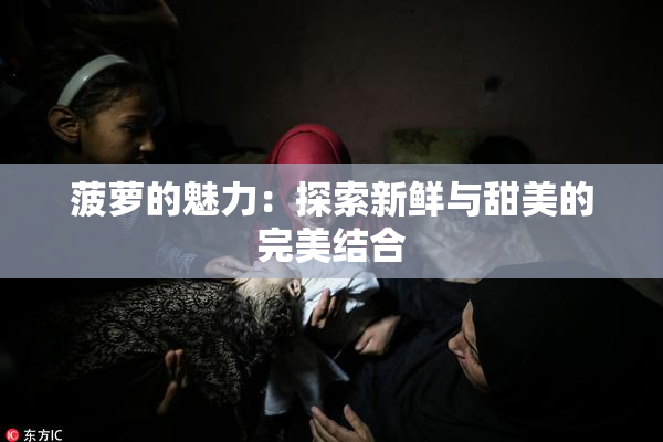 菠萝的魅力：探索新鲜与甜美的完美结合