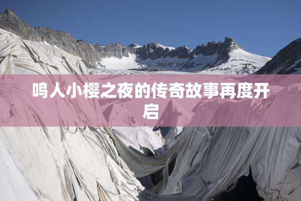 鸣人小樱之夜的传奇故事再度开启