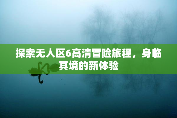 探索无人区6高清冒险旅程，身临其境的新体验