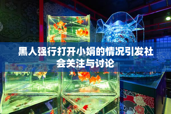 黑人强行打开小娟的情况引发社会关注与讨论