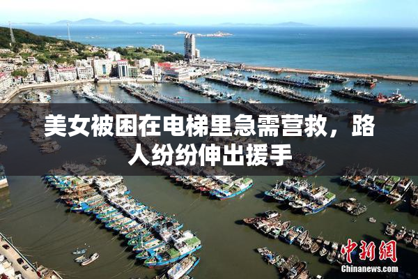 美女被困在电梯里急需营救，路人纷纷伸出援手