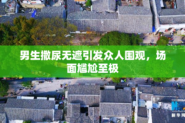男生撒尿无遮引发众人围观，场面尴尬至极