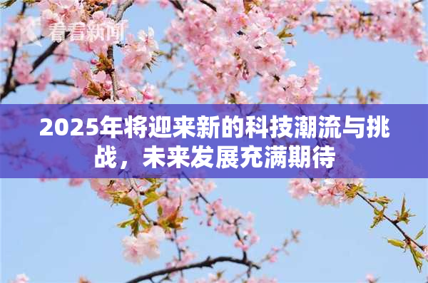 2025年将迎来新的科技潮流与挑战，未来发展充满期待