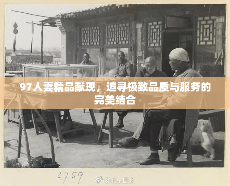 97人妻精品献现，追寻极致品质与服务的完美结合