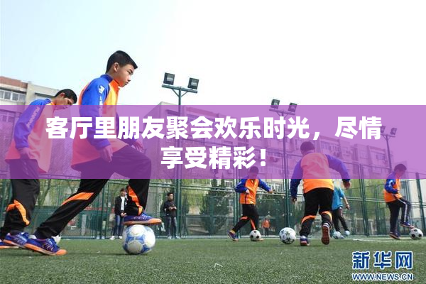 客厅里朋友聚会欢乐时光，尽情享受精彩！
