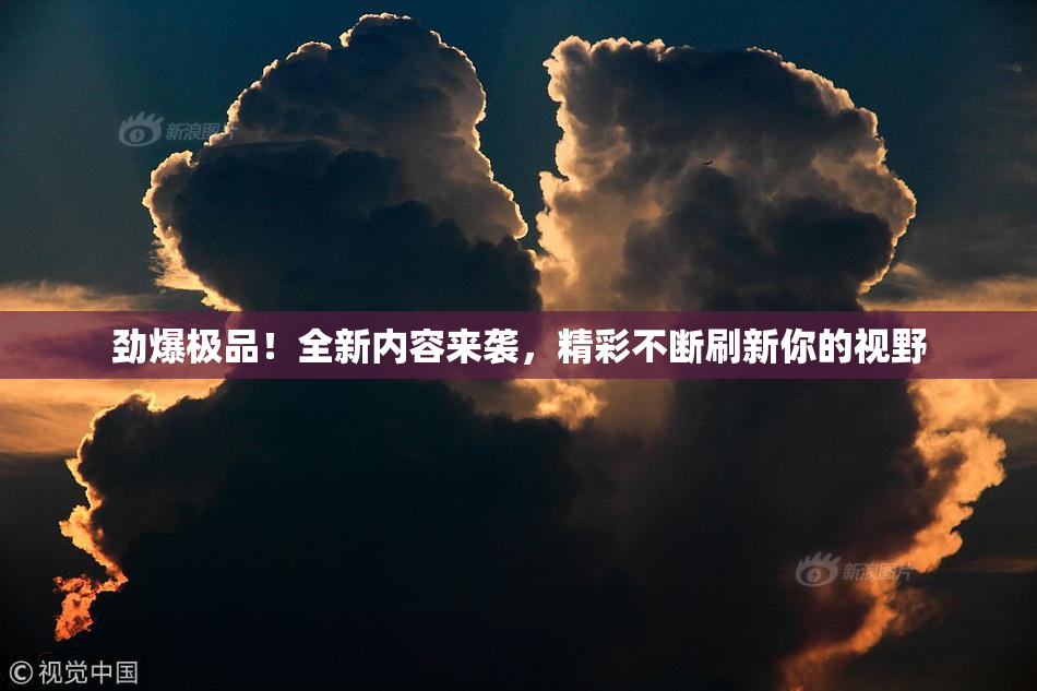 劲爆极品！全新内容来袭，精彩不断刷新你的视野