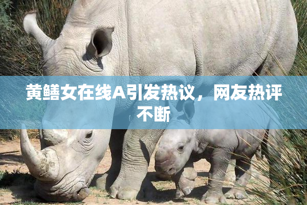 黄鳝女在线A引发热议，网友热评不断