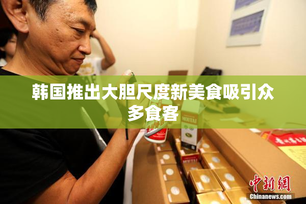 韩国推出大胆尺度新美食吸引众多食客