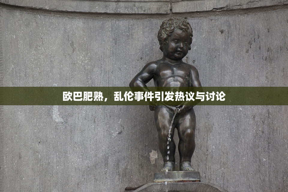 欧巴肥熟，乱伦事件引发热议与讨论