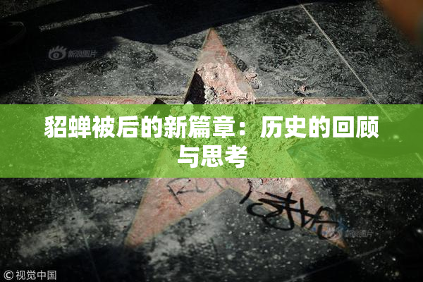 貂蝉被后的新篇章：历史的回顾与思考