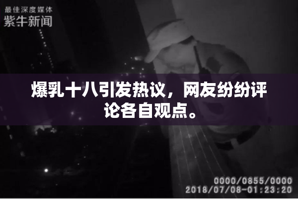 爆乳十八引发热议，网友纷纷评论各自观点。