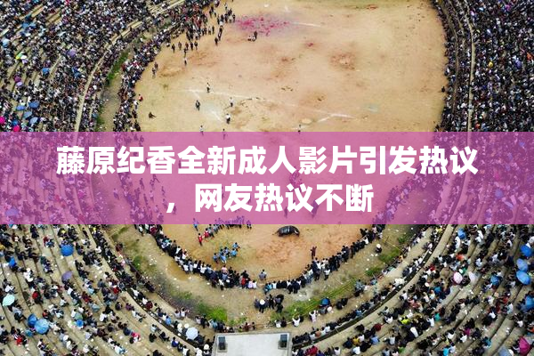 藤原纪香全新成人影片引发热议，网友热议不断
