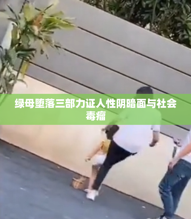 绿母堕落三部力证人性阴暗面与社会毒瘤