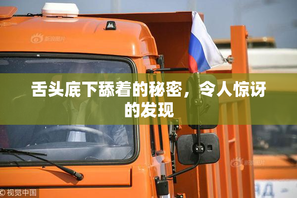 舌头底下舔着的秘密，令人惊讶的发现