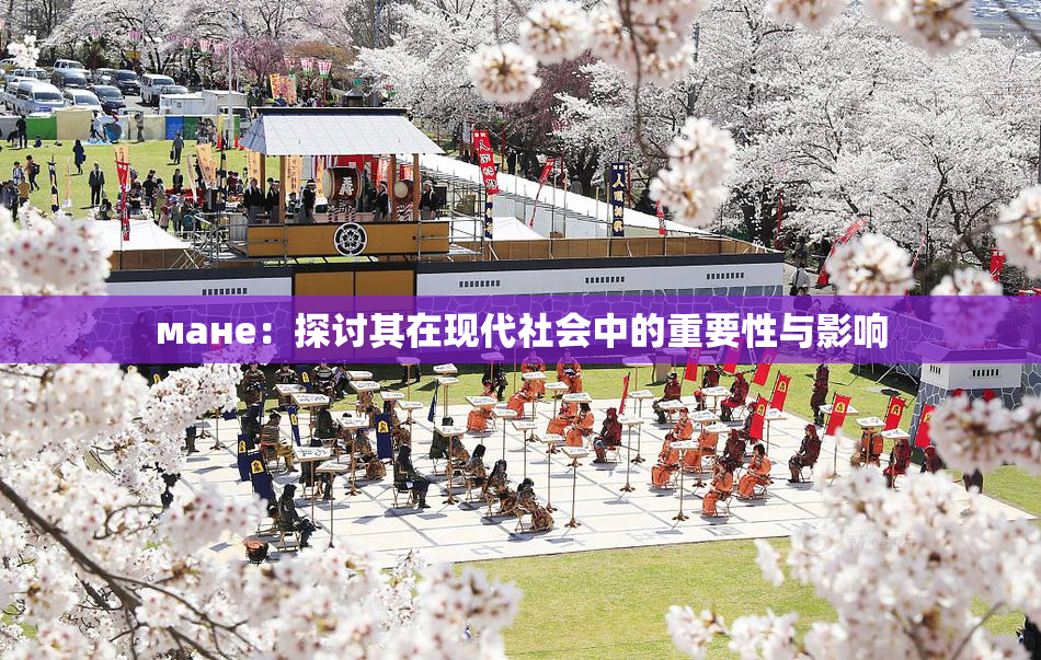 мане：探讨其在现代社会中的重要性与影响