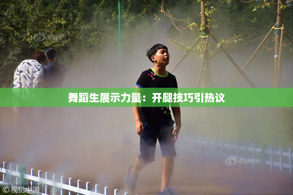 舞蹈生展示力量：开腿技巧引热议