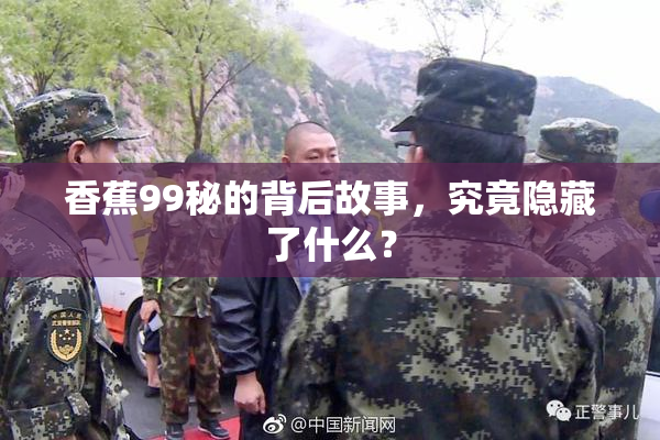 香蕉99秘的背后故事，究竟隐藏了什么？