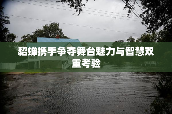貂蝉携手争夺舞台魅力与智慧双重考验
