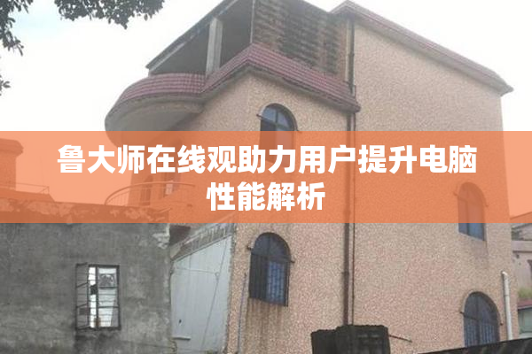 鲁大师在线观助力用户提升电脑性能解析