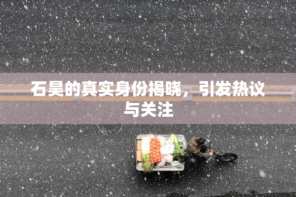 石昊的真实身份揭晓，引发热议与关注