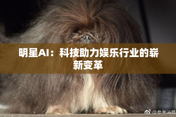 明星AI：科技助力娱乐行业的崭新变革