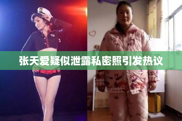 张天爱疑似泄露私密照引发热议
